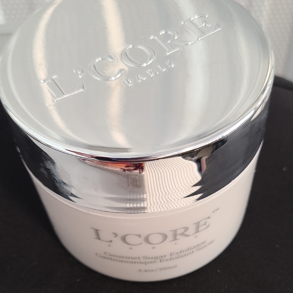 Silver and White Sugar Exfoliant
